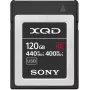 Sony QD-G120F 120 GB Hi-Speed XQD-Speicherkarte, 120 GB, XQD, 440 MB/s, 400 MB/s, wasserbeständig, temperaturbeständig, Schwarz