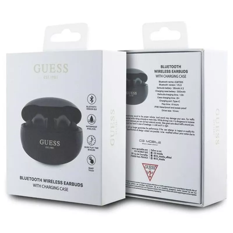 Kopfhörer Guess GUTWST50EKTWS