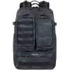 Rivacase Sherwood Rucksack Rucksack Camouflage, Navy Polyester, Polyurethan