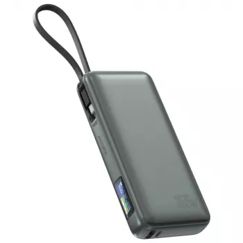 Powerbank 4smarts 541603 — Li‑Ion 20000 mAh, USB‑C + USB‑A, 165W Gesamtleistung, 5A, grau