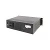 Gembird - USV Rack 19'' 3,4U 1500VA, 4x IEC 230V Ausgang, IEC14 Eingang, RJ11, USB, LCD Line-Interactive 1,5 kVA 900 W 4 Steckdosen