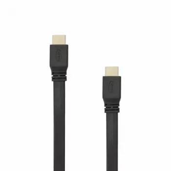 Sbox HDMI-HDMI 1.4 Flachkabel M/M 1,5m HDMI-FLAT-15B Schwarz