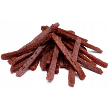 Hilton Kaninchenstreifen Hundesnack 500 g — Diät-Leckerli aus Kaninchenfleisch, 500-g-Beutel, 30 % Protein, 3 % Fett