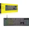 Corsair CH-9226D65-DE Tastatur Gaming USB QWERTZ Deutsch Grau