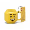 Keramikbecher Room Copenhagen LEGO Happy Boy Small Gelb 40460806 — kleine Keramiktasse, LEGO Design