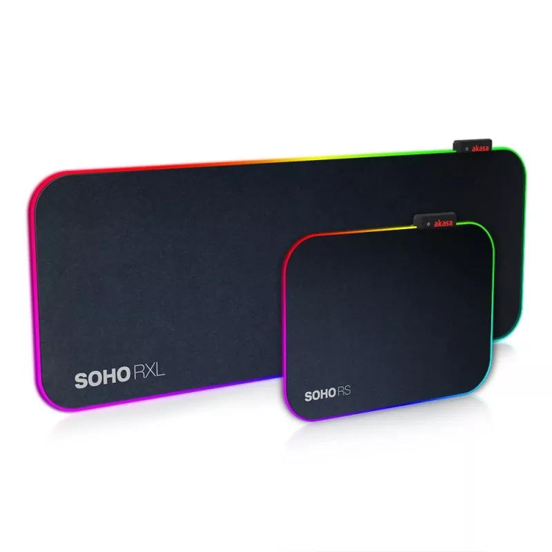 Akasa SOHO R Gaming-Mauspad Schwarz