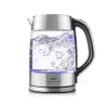 ETA Wasserkocher | ETA415490000 Crysten | Elektrisch | 2100 W | 1,7 L | Glas | 360° drehbarer Sockel | Glas
