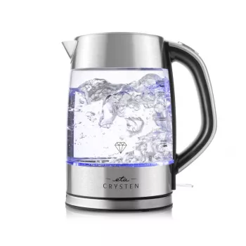 ETA Wasserkocher | ETA415490000 Crysten | Elektrisch | 2100 W | 1,7 L | Glas | 360° drehbarer Sockel | Glas