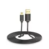 USB-Kabel UGREEN US132 Mini-USB 1 m — schwarz, 480 Mbit/s, schnelles Laden