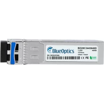 Fiber-Transceiver BlueOptics BO28C3443640DIN 1000BASE-2BX-U 40 km Single-Fiber SFP