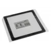 DEMCiflex Staubfilter 140 mm, quadratisch – schwarz/schwarz