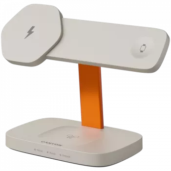 Canyon WCS-310 - Hexagon 310 - 3in1 - kabellose Qi-Ladestation für 3 Geräte gleichzeitig