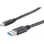USB-Kabel S/CONN 13-31045 USB 3.2 Gen 1 3m USB A USB C Schwarz
