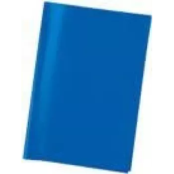 Schulheftumschlag HERMA PP A5 transparent/dunkelblau