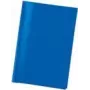 Schulheftumschlag HERMA PP A5 transparent/dunkelblau