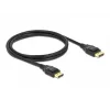 DisplayPort-Kabel DeLOCK 82423 1 m Stecker zu Stecker Schwarz