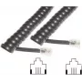Telefonkabel e+p T 15 2m Schwarz