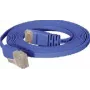 Shiverpeaks High Quality flach Patch Kabel, U/UTP, Unshielded, Cat 6, Blue, 3.0m - Ultra-Flat for Laying Under Carpets and Skirting Boards (77803B)