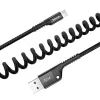 Baseus Spiralkabel Lightning 1m 2A (schwarz)