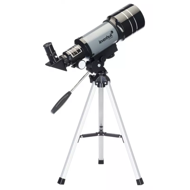 Levenhuk Blitz 70s Base Refraktor 140x Grau