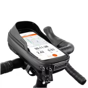 Fahrrad-Handyhülle FIXED FIXBIB2-BK — für Smartphones bis 6,8 Zoll, Lenkerhalterung