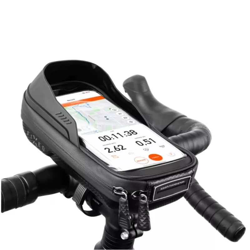 Fahrrad-Handyhülle FIXED FIXBIB2-BK — für Smartphones bis 6,8 Zoll, Lenkerhalterung