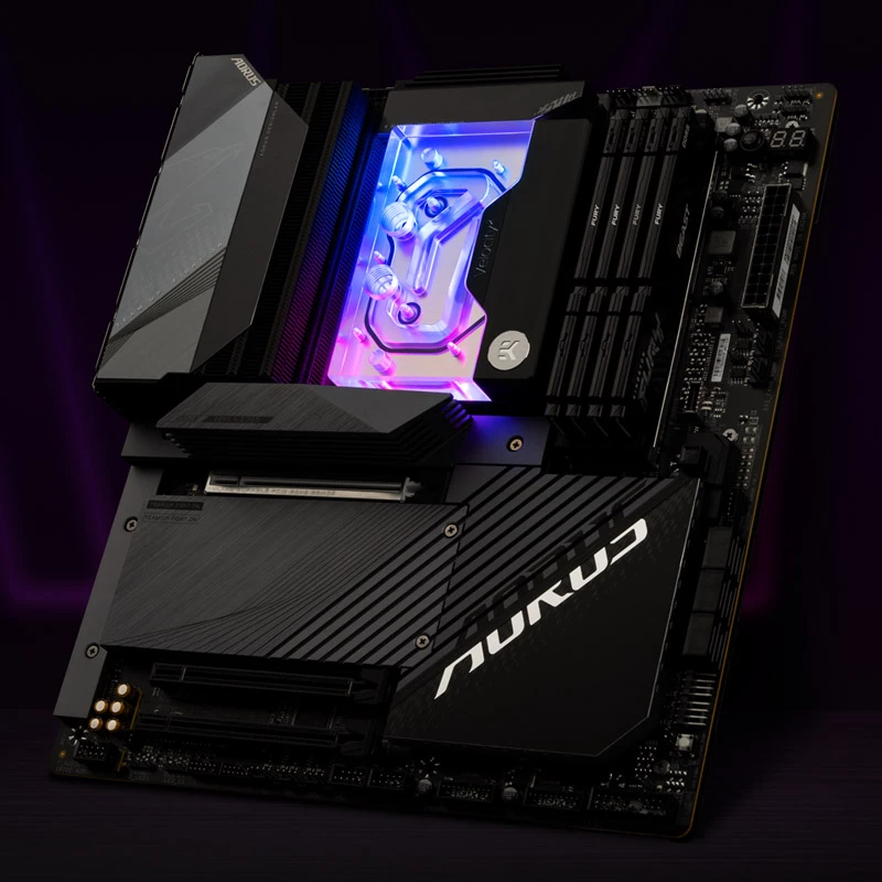 EK Waterblocks EK-Quantum Velocity2 D-RGB - AM5, Nickel + Acryl