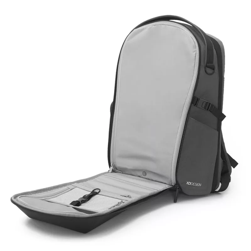 Backpack XDDESIGN Bizz Grau P705.932 – wasserabweisender, leichter City-Rucksack