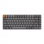 Tastatur Keychron K3 Pro Universal USB + Bluetooth QWERTY Schwarz Grau Rot