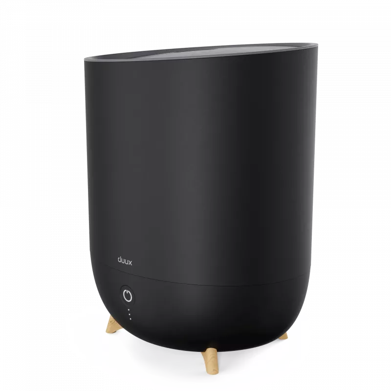 Duux | Neo | Smart Luftbefeuchter | Wassertankkapazität 5 L | Geeignet für Räume bis 50 m² | Ultraschall | Befeuchtungsleistung 500 ml/h | Schwarz