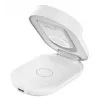 Indoor-Ladegerät Belkin UltraCharge 25W Qi2 3in1 Magnetisches Ladegerät EU Weiß Rund