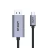 UNITEK V1409A Kabeladapter USB-C DisplayPort Schwarz, Grau