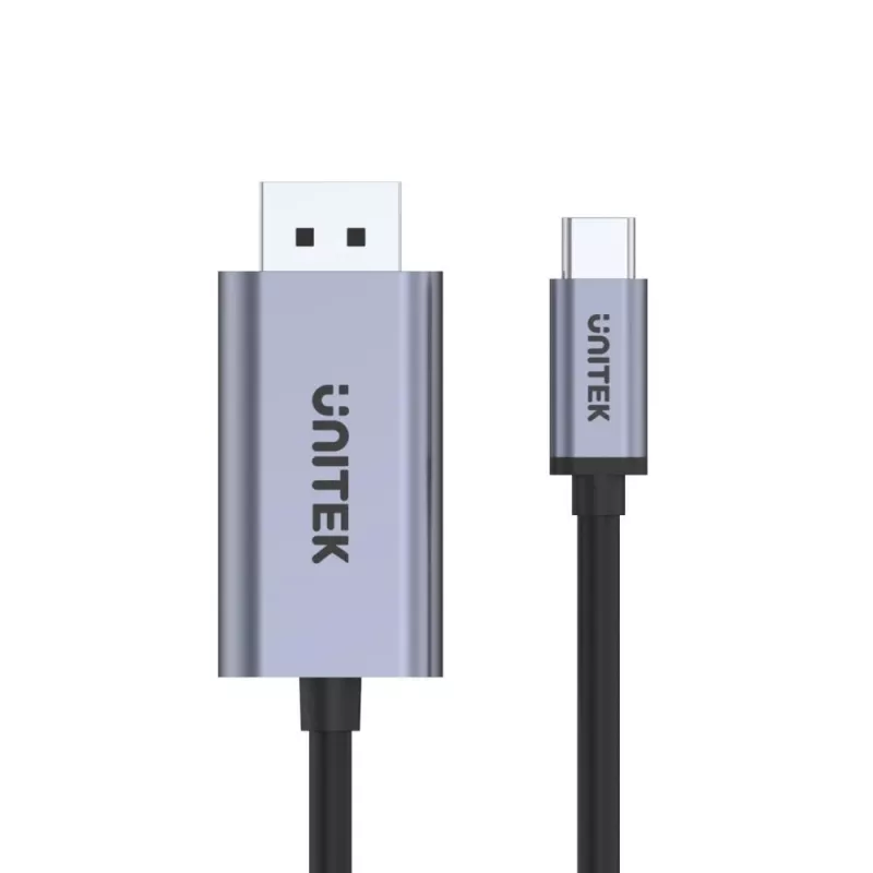 UNITEK V1409A Kabeladapter USB-C DisplayPort Schwarz, Grau