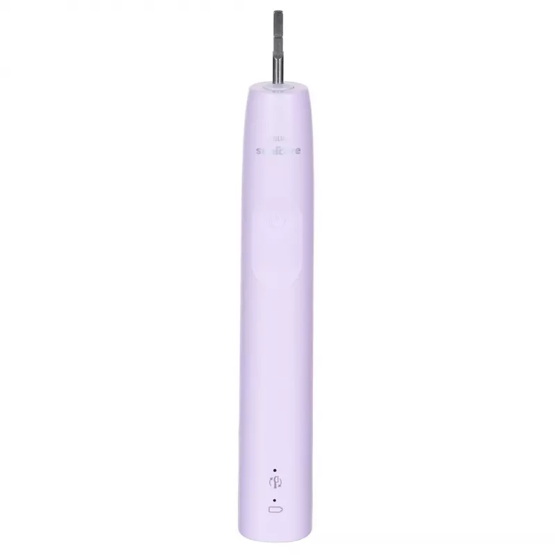 Schallzahnbürste Philips 3100 series HX3671/11 mit Drucksensor, integriertem Li‑Ion‑Akku, 1 Bürstenkopf, weiß/rose