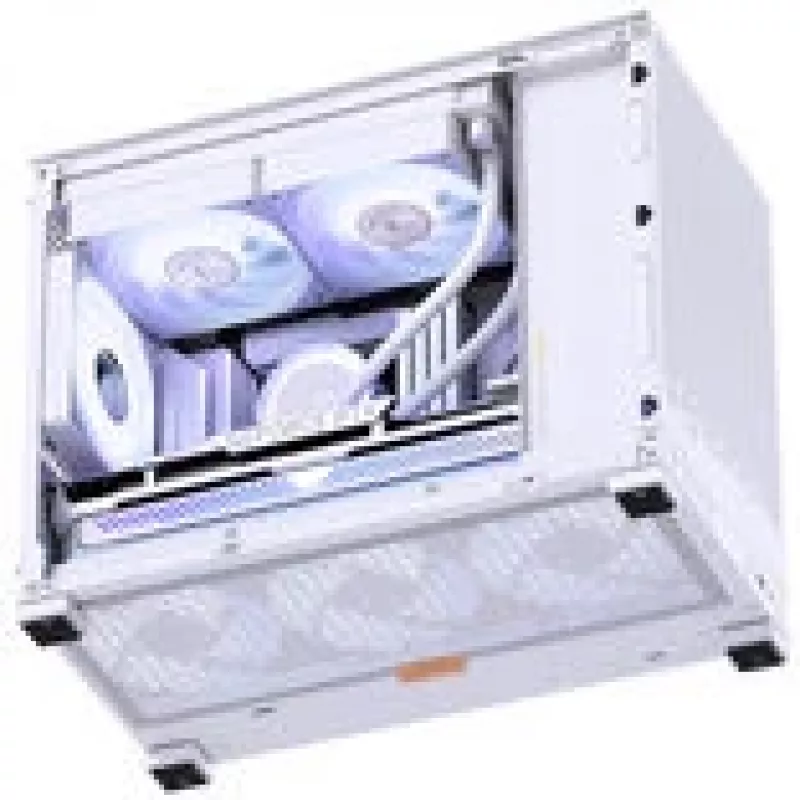Computergehäuse Jonsbo D32 STD Mesh Mini Case mATX – Weiß