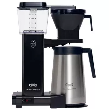 Filterkaffeemaschine MOCCAMASTER KBGT 741 — 1,25 l (10 Tassen), 1520 W, Stahl, herausnehmbarer Wassertank