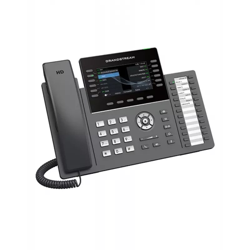 Grandstream Networks GRP2636 IP-Telefon Schwarz 12 Leitungen LCD WLAN