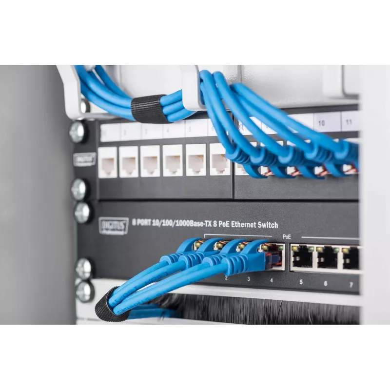 Kabelmanagement-Panel Digitus DN-10 ORG-1U