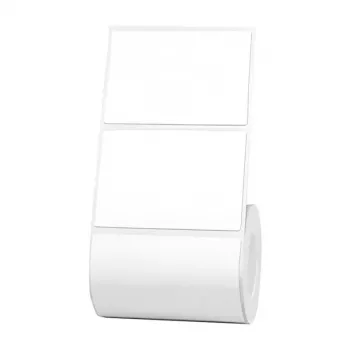 Thermoetiketten Niimbot Aufkleber 60x40 mm - 690 Stück. Weiß