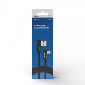 Savio SAVIO CL-162 Mobiltelefonkabel Schwarz