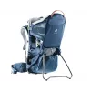 Baby-Trage-Rucksack DEUTER Kid Comfort Active — blau, Polyamid, bis 22 kg, Sonnenverdeck, Fußstütze, VariQuick, Lite Air