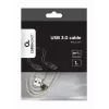 USB-Datenkabel Gembird USB A auf USB C 1 m, USB 3.2 Gen 1, weiß