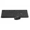 Inca IWS-519 Tastatur Maus inklusive Office RF Wireless QWERTY Türkisch Schwarz