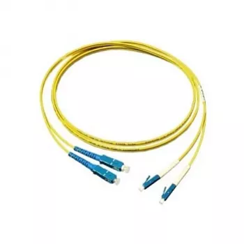 GoodConnections Patchkabel LWL Duplex OS2 (Singlemode, 9/125) LC/SC, LSZH, umkehrbare Polarität, 2m,