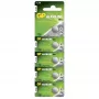 GP Batterie Alkaline Knopfzelle 5er-Pack Blister V13GA / L1154 (050.76AC5)