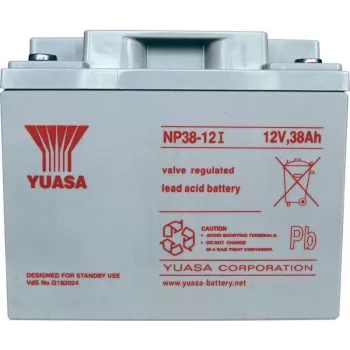 Yuasa NP38-12 - 38000 mAh - Geschlossene Blei-Säure-Batterie (VRLA) - 12V - 14,2 kg - 165 x 197 x 170 mm (NP38-12)