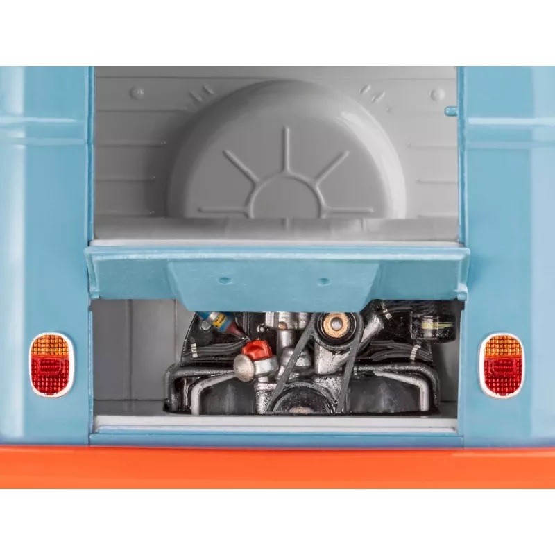 Kunststoffmodell VW T1 Panel Van - Gulf Dekoration 1/24