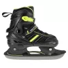 Nils Extreme NH18191 2IN1 Inline Skates SCHWARZ/LIMETTE GR. M (34-38) Mit austauschbaren Eishockeyskates