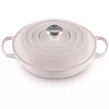 Le Creuset Signature 26 cm Gourmet Professional Bräter Rosa