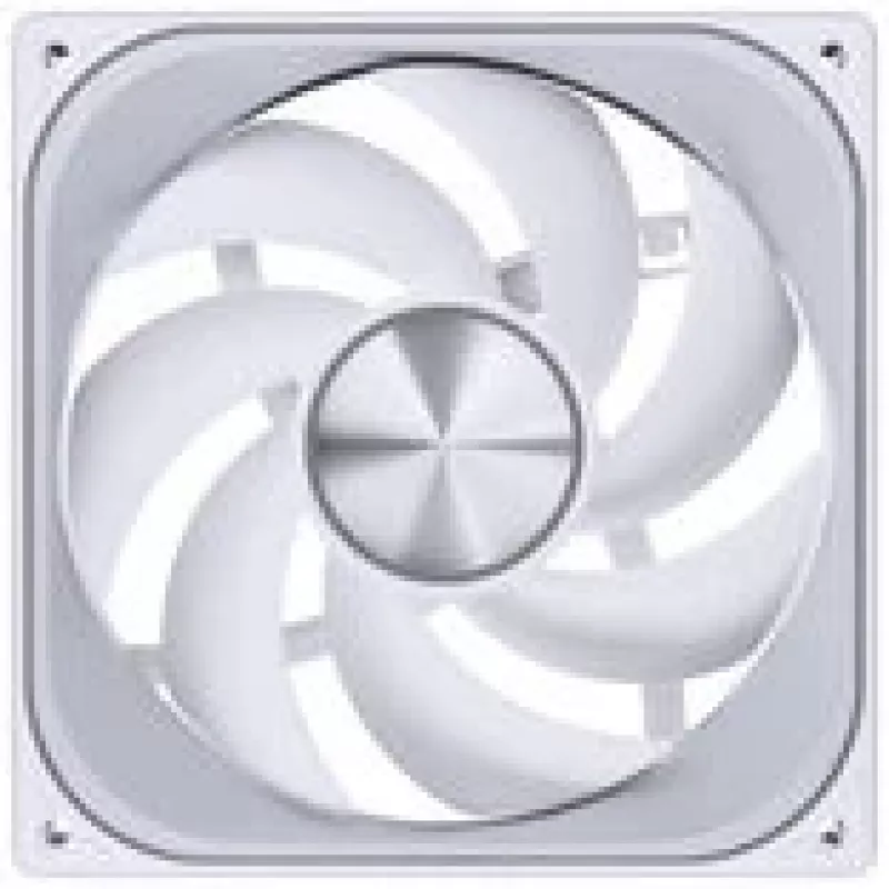 140mm Jonsbo ZA-140W PWM ARGB Gehäuselüfter, weiß, Infinity Mirror